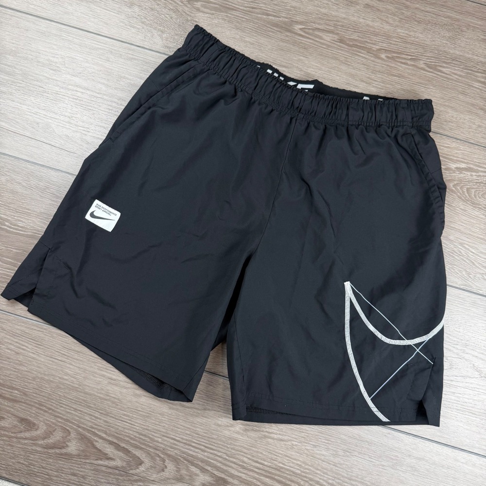 Nike Mens Shorts Dri-FIT Performance Sport Apparel Athletic Black Large
